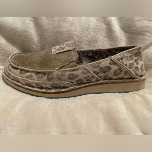 Very G Taupe Leopard Print Slip-On Loafer